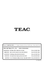 Предварительный просмотр 36 страницы Teac DV-P100 Instruction