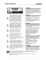 Предварительный просмотр 3 страницы Teac DV223 User Manual