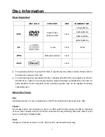 Предварительный просмотр 12 страницы Teac DV5188 User Manual