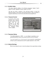 Предварительный просмотр 31 страницы Teac DV5199 User Manual