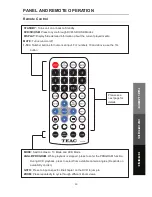 Preview for 13 page of Teac DVP708 User Manual