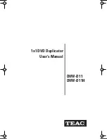 Teac DVW-D11 User Manual preview