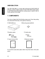 Preview for 8 page of Teac DW-548DK User Manual