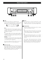 Preview for 10 page of Teac Esoteric D-01 Owner'S Manual