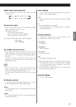 Preview for 13 page of Teac Esoteric D-05 Owner'S Manual