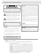 Предварительный просмотр 3 страницы Teac Esoteric D-07X Owner'S Manual