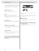 Предварительный просмотр 22 страницы Teac Esoteric D-07X Owner'S Manual