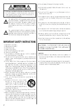 Предварительный просмотр 2 страницы Teac Esoteric G-0Rb Owner'S Manual