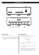 Предварительный просмотр 8 страницы Teac Esoteric G-0Rb Owner'S Manual