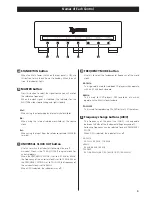 Предварительный просмотр 5 страницы Teac Esoteric G-0s Owner'S Manual