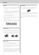 Preview for 8 page of Teac Esoteric K-05 Owner'S Manual