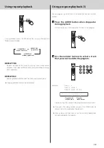 Preview for 19 page of Teac Esoteric K-05 Owner'S Manual