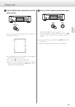 Предварительный просмотр 23 страницы Teac ESOTERIC P-05X Owner'S Manual