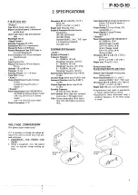 Предварительный просмотр 3 страницы Teac Esoteric P-10 Service Manual