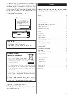 Preview for 3 page of Teac Esoteric X-03 Owner'S Manual