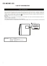 Preview for 2 page of Teac EX-M3 Service Manual