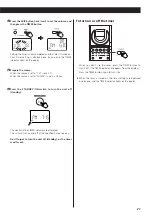 Preview for 21 page of Teac EX-M5 Owner'S Manual