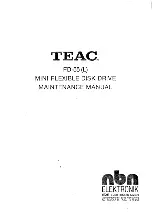 Teac FD-55 Series Maintenance Manual preview