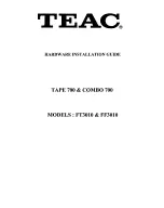 Teac FT3010 Hardware Installation Manual preview