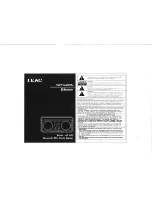 Preview for 1 page of Teac GB3800 User Manual