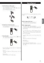 Preview for 19 page of Teac GF-550 Owner'S Manual