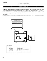 Предварительный просмотр 2 страницы Teac GF-600 Service Manual