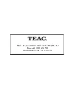 Предварительный просмотр 32 страницы Teac HDB841 User Manual