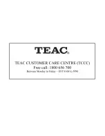 Предварительный просмотр 44 страницы Teac HDR1600T User Manual