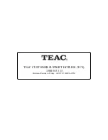 Preview for 40 page of Teac LCD2681FHDR User Manual