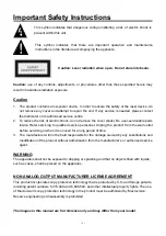 Preview for 6 page of Teac LCDV1955HD User Manual