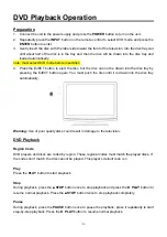 Preview for 36 page of Teac LCDV1955HD User Manual