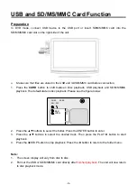 Preview for 41 page of Teac LCDV1955HD User Manual