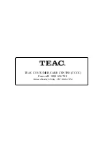 Preview for 56 page of Teac LCDV1955HD User Manual