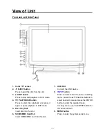 Preview for 8 page of Teac LCDV2255HD User Manual