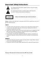 Preview for 5 page of Teac LCDV2257DVR User Manual