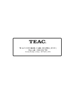 Preview for 56 page of Teac LCDV2655HD User Manual