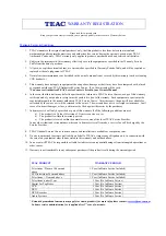 Preview for 2 page of Teac LCHD2040 User Manual