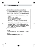 Preview for 8 page of Teac LCM30HD User Manual