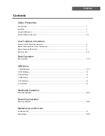 Preview for 6 page of Teac LE1980HD User Manual