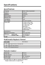 Preview for 52 page of Teac LE32A321 User Manual