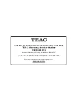 Preview for 58 page of Teac LE32A321 User Manual