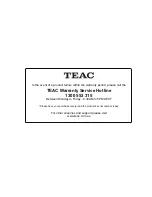 Предварительный просмотр 36 страницы Teac LE43E5S1UHD User Manual