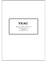 Предварительный просмотр 40 страницы Teac LED1901FV User Manual