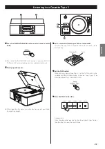 Предварительный просмотр 23 страницы Teac LP-R450 Owner'S Manual