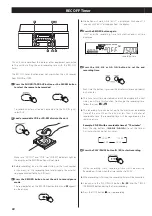 Предварительный просмотр 30 страницы Teac LP-R450 Owner'S Manual