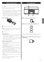 Предварительный просмотр 13 страницы Teac LP-R500 Owner'S Manual