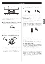 Предварительный просмотр 25 страницы Teac LP-R500 Owner'S Manual