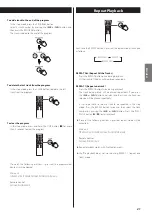 Preview for 21 page of Teac LP-R550USB Owner'S Manual