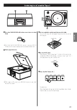 Preview for 23 page of Teac LP-R550USB Owner'S Manual