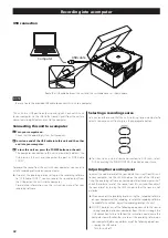 Preview for 32 page of Teac LP-R550USB Owner'S Manual